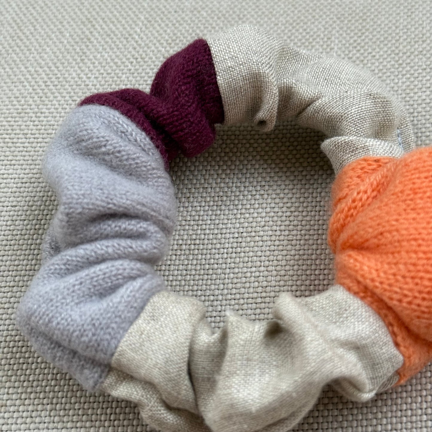 PATCHWORK - Kaschmir & Leinen