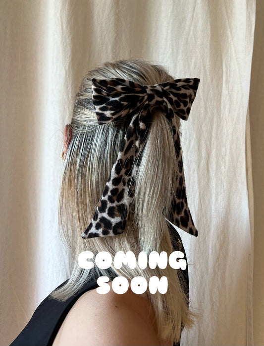 CASHMERE LEO BOW [coming soon]